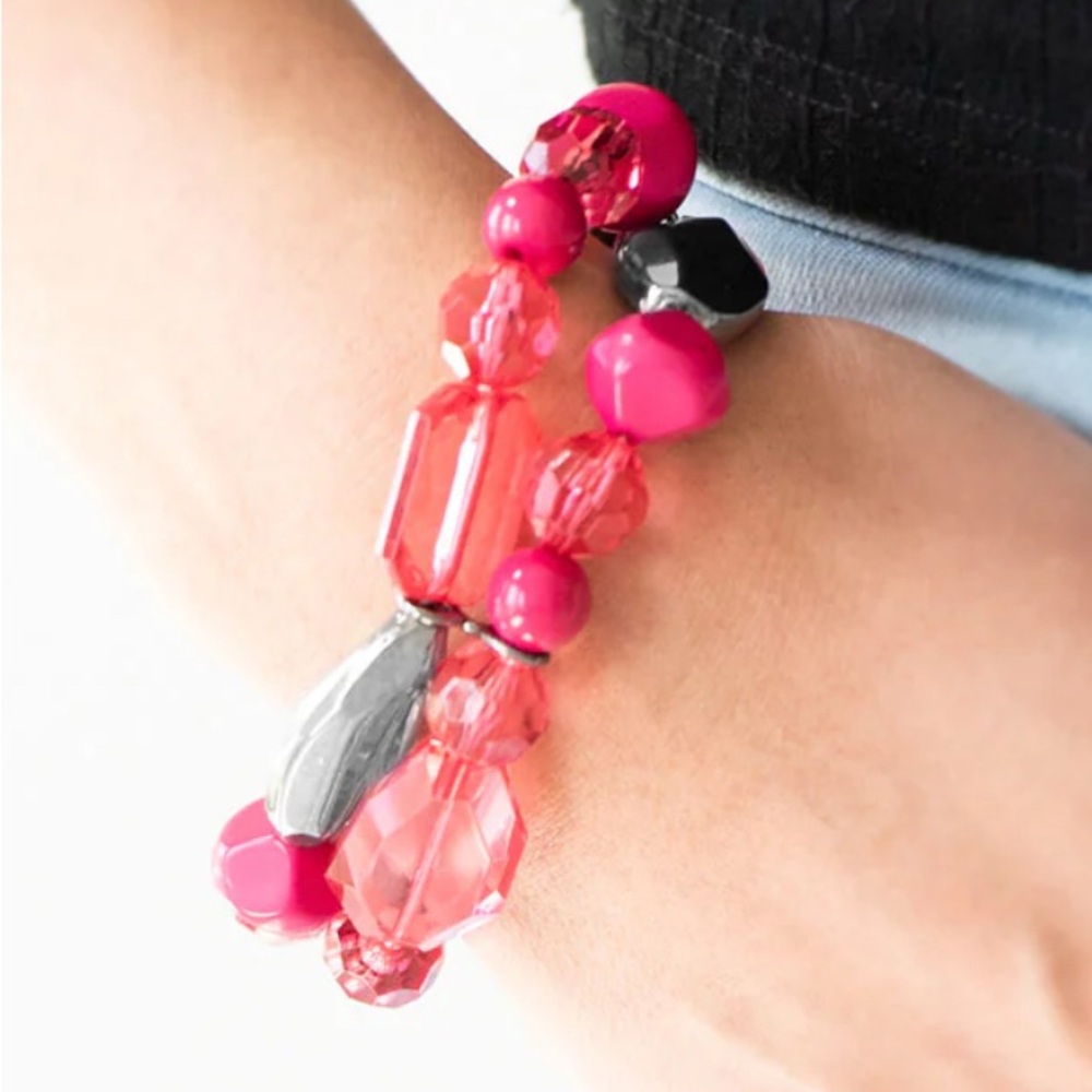 NEW Pink Rock Candy Bracelet
